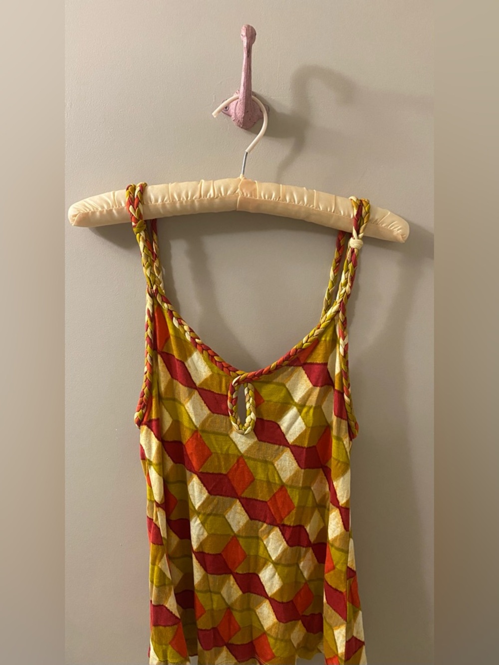 L.A.M.B. Vintage Braided Tank Top